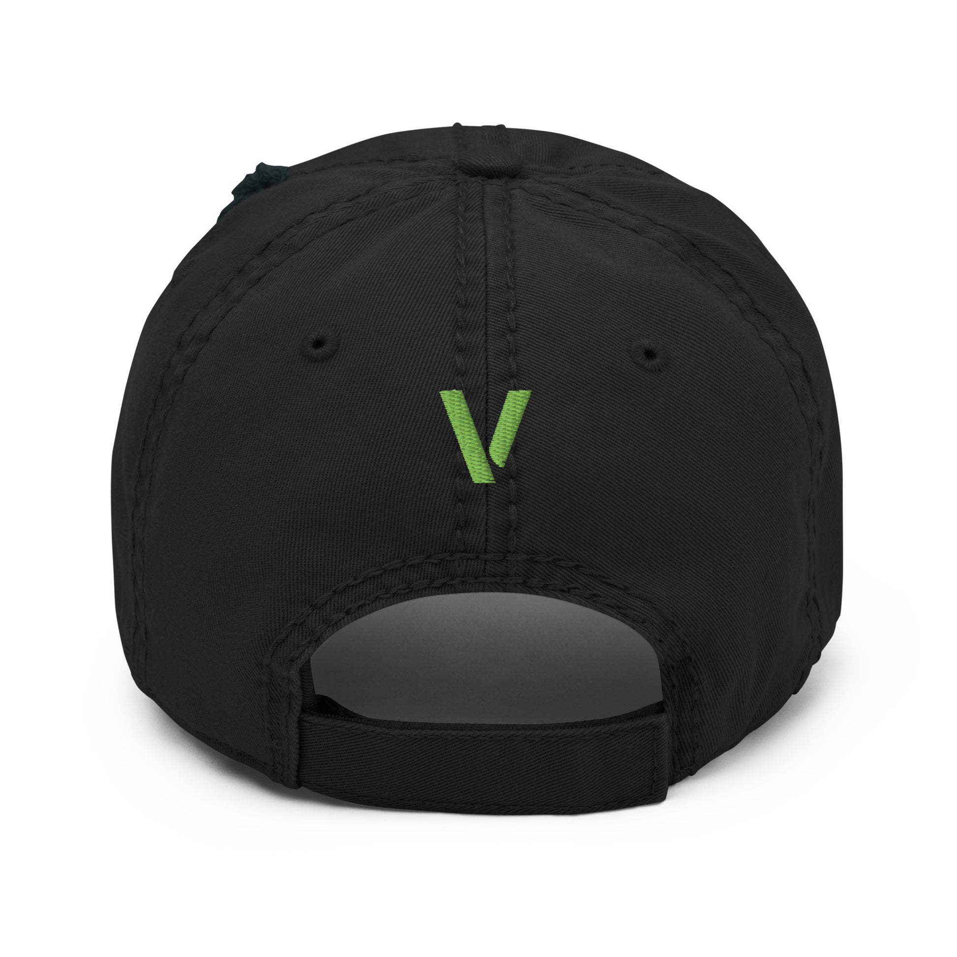 Viticouture Vintage Distressed Dad Hat – A stylish, worn-in cap with the Viticouture logo, perfect for wine lovers.