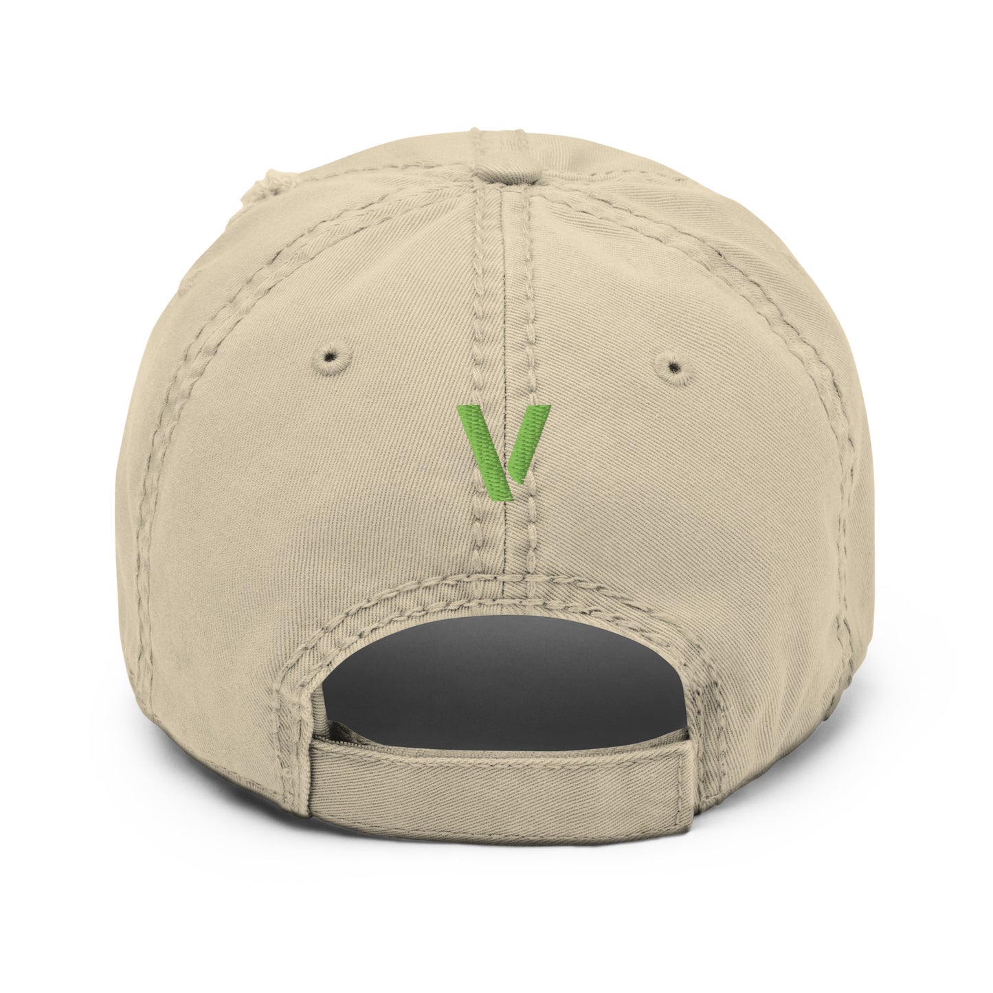 Viticouture Vintage Distressed Dad Hat – A stylish, worn-in cap with the Viticouture logo, perfect for wine lovers.