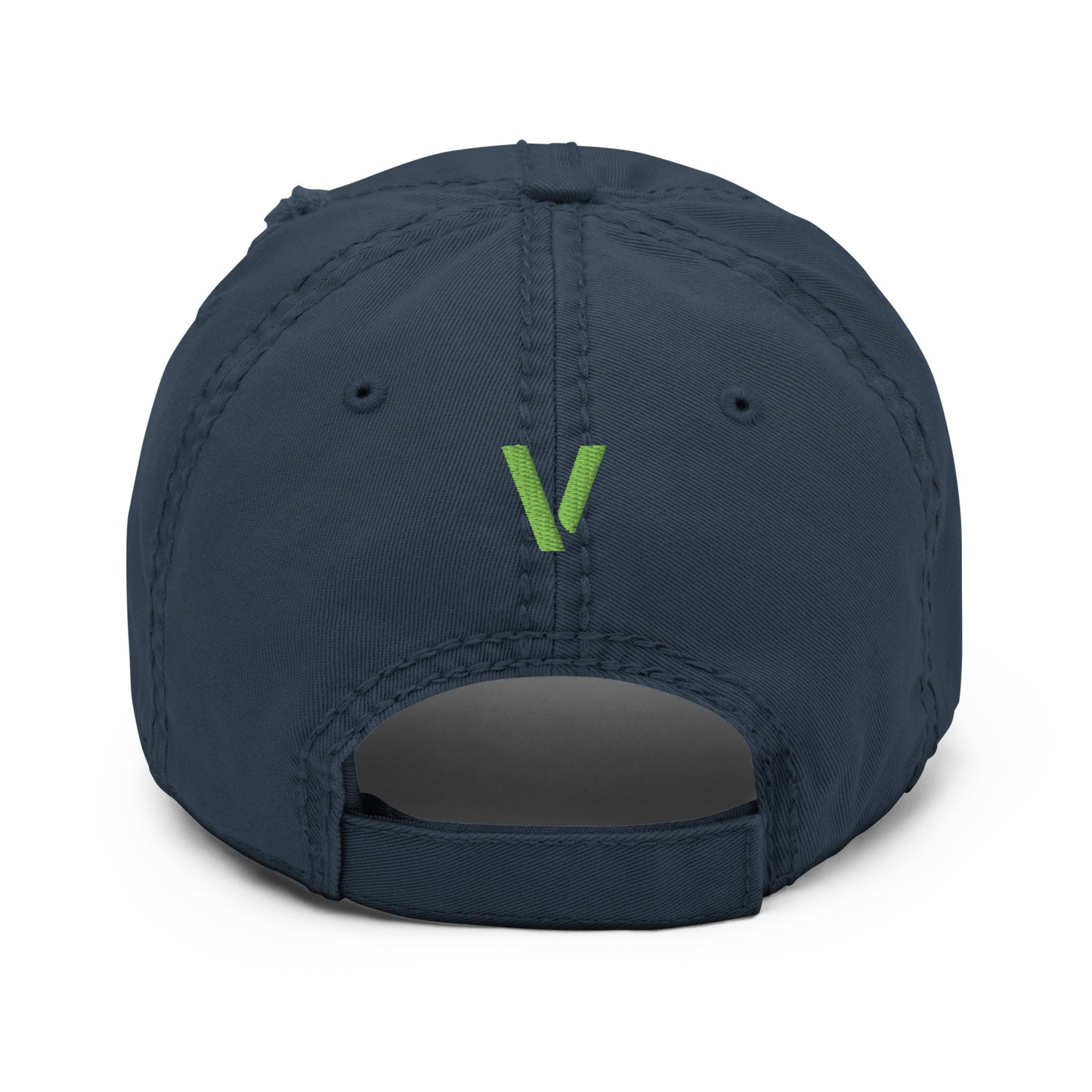 Viticouture Vintage Distressed Dad Hat – A stylish, worn-in cap with the Viticouture logo, perfect for wine lovers.