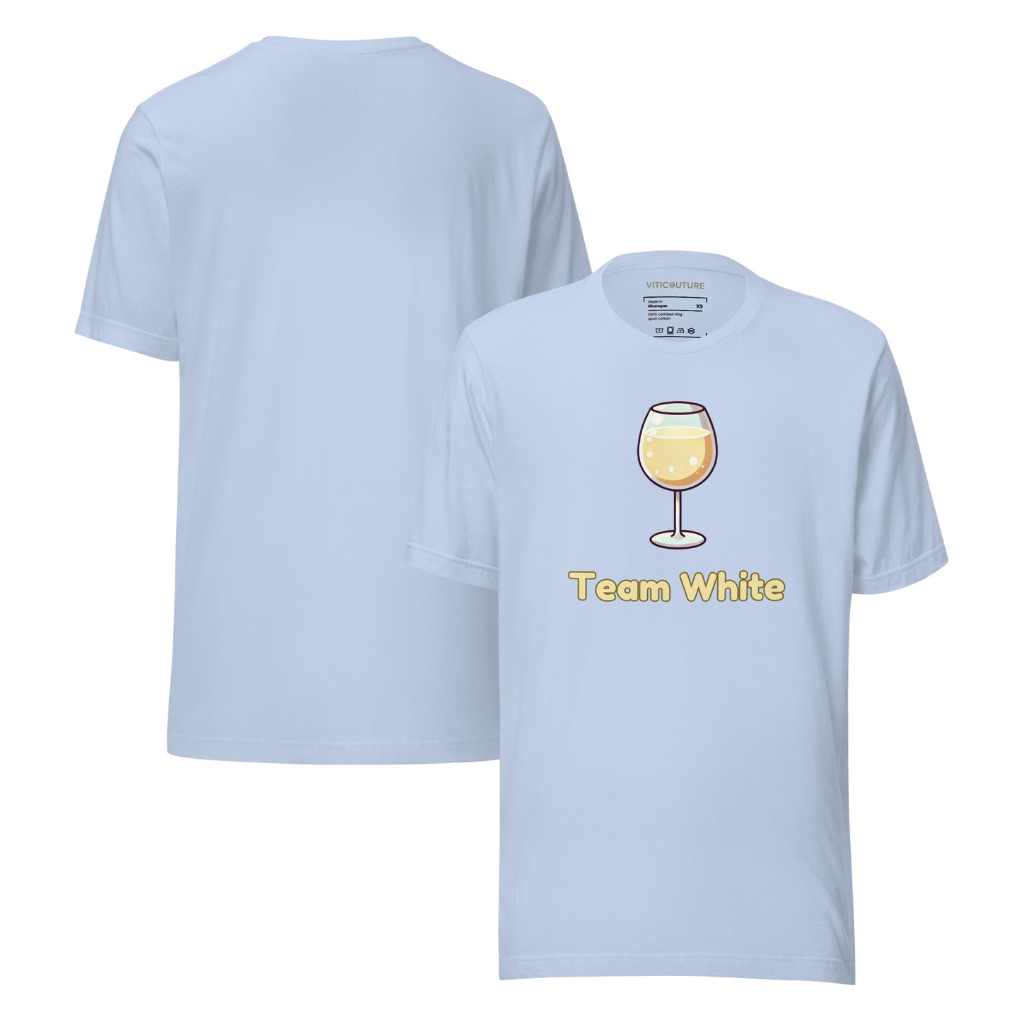 "Team White" Fun Wine Lover Design