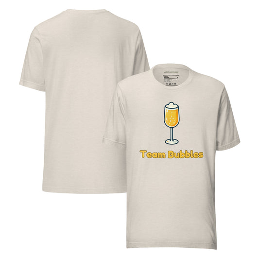 "Team Bubbles" Fun Sparkling Wine Design