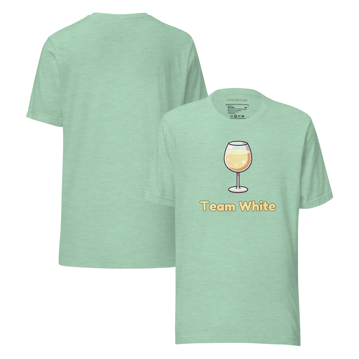 "Team White" Fun Wine Lover Design