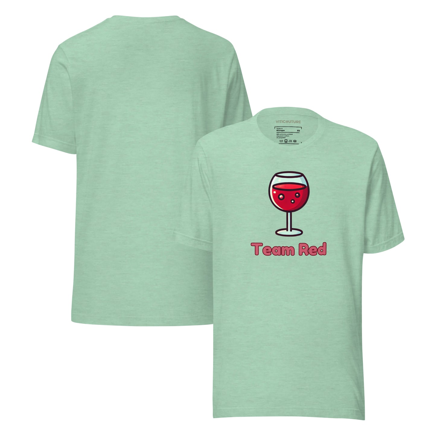 "Team Red" Fun Wine Lover Design