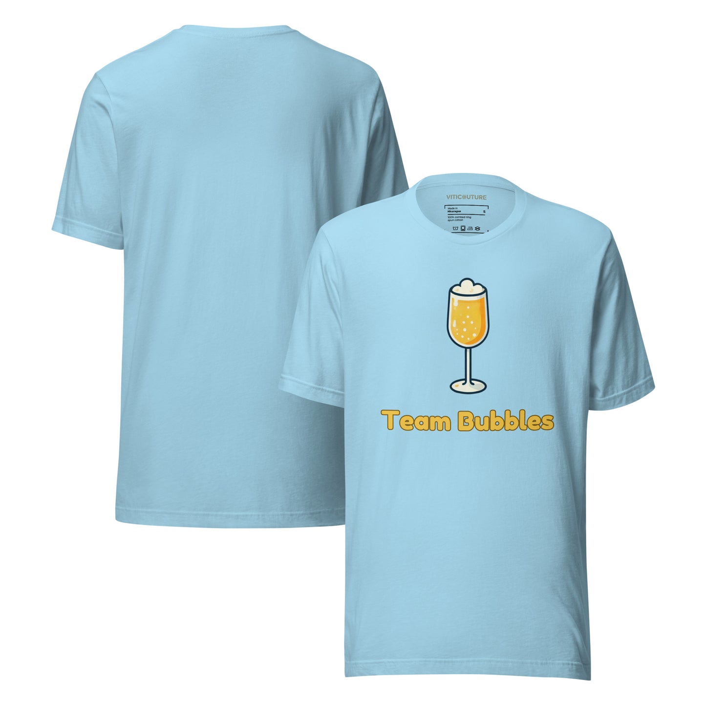 "Team Bubbles" Fun Sparkling Wine Design