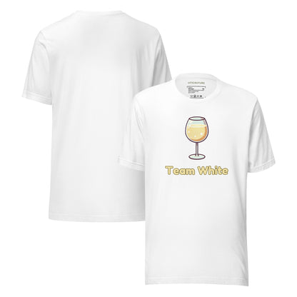 "Team White" Fun Wine Lover Design