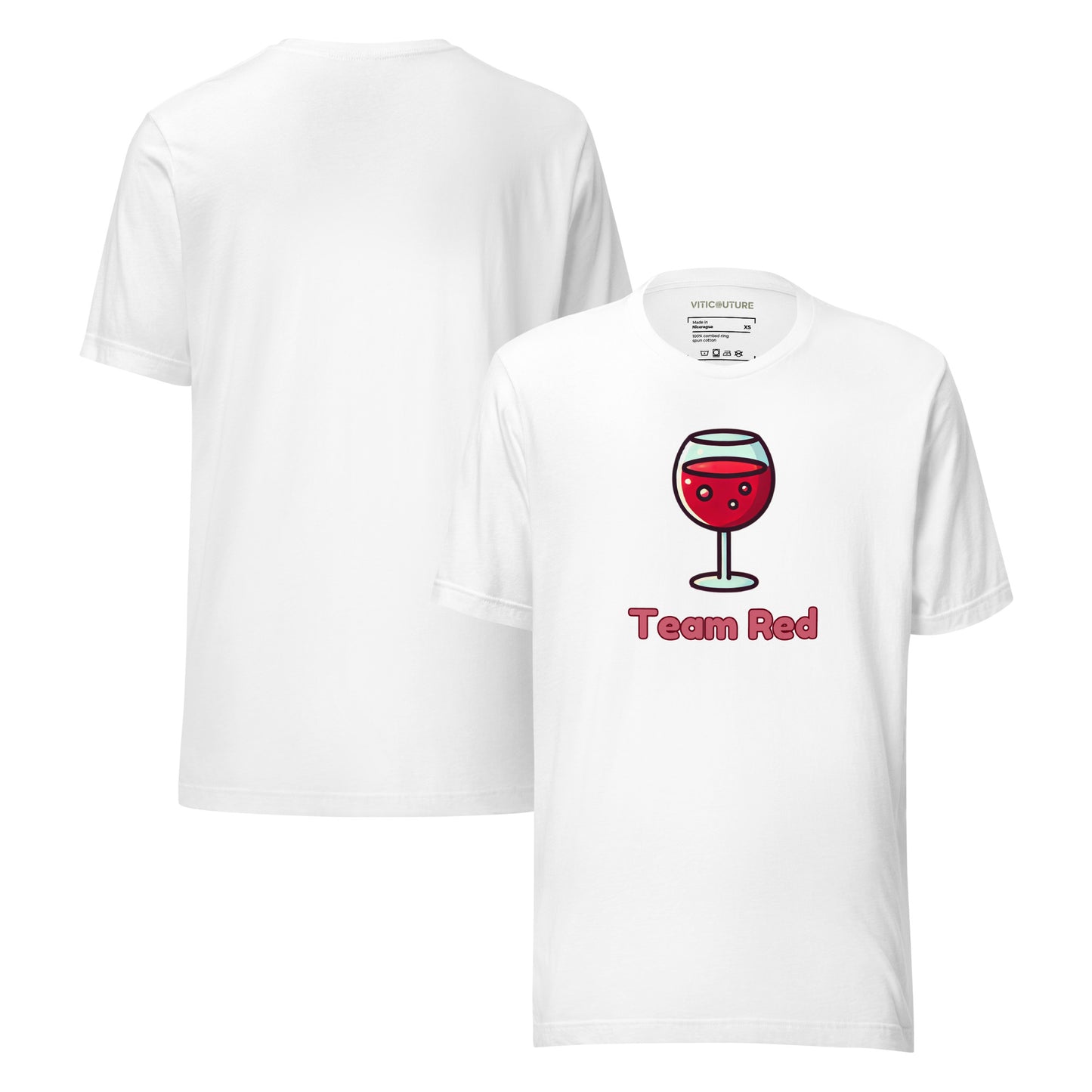 "Team Red" Fun Wine Lover Design