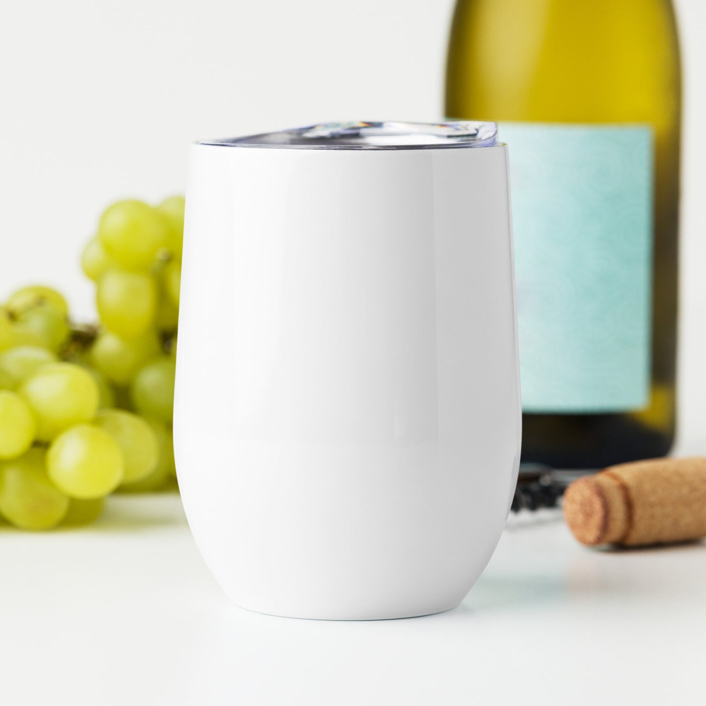 Sleek and stylish Viticouture insulated wine tumbler, designed to keep your favorite wine at the perfect temperature for sipping in style.